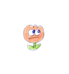 チューリップ田のスタンプ3▼（個別スタンプ：3）