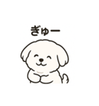 ゆるふわマルチーズのスタンプ（個別スタンプ：35）