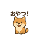 ゆるっと使える柴犬スタンプ40種。（個別スタンプ：37）