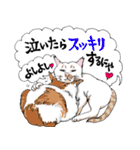 にゃんズからの優しい言葉（個別スタンプ：15）