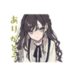 ボクっ娘リボン女子の日常返信（個別スタンプ：3）