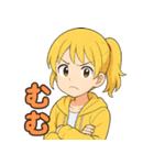 ✨元気いっぱい！パーカー少女スタンプ✨（個別スタンプ：5）
