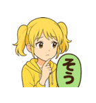 ✨元気いっぱい！パーカー少女スタンプ✨（個別スタンプ：11）