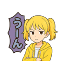 ✨元気いっぱい！パーカー少女スタンプ✨（個別スタンプ：13）