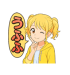 ✨元気いっぱい！パーカー少女スタンプ✨（個別スタンプ：30）