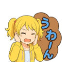 ✨元気いっぱい！パーカー少女スタンプ✨（個別スタンプ：34）
