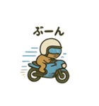 くまライダースタンプ（個別スタンプ：30）
