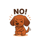 カニンヘンダックスフンドのまいにち（個別スタンプ：7）