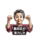 墨田区のおばあちゃん（個別スタンプ：17）