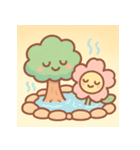 木と花のやさしいスタンプ（個別スタンプ：11）