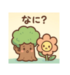 木と花のやさしいスタンプ（個別スタンプ：16）