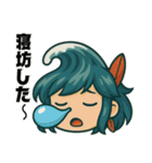 サーファー夏波(サーフィン).（個別スタンプ：6）