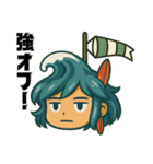 サーファー夏波(サーフィン).（個別スタンプ：38）