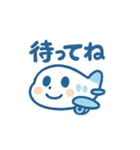 かわいい飛行機スタンプ2（個別スタンプ：25）