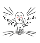 白いおっちゃん (シンプル効果音) 修正版（個別スタンプ：4）