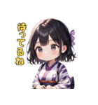 ゆかたガールの日常（個別スタンプ：23）