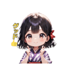 ゆかたガールの日常（個別スタンプ：36）