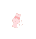ゆるっとふわうさちゃん（個別スタンプ：2）
