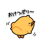 まめぴよLINEスタンプ（個別スタンプ：2）