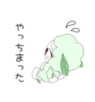 日常使える可愛いひつじのスタンプ NO.49（個別スタンプ：35）