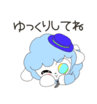 日常使える可愛いひつじのスタンプ NO.49（個別スタンプ：38）