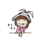 おかっぱ頭のバニーちゃんの色々（個別スタンプ：21）