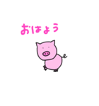 幸運のぶたさんスタンプ（個別スタンプ：1）