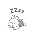 オーバーオールうさぎの日常（個別スタンプ：17）