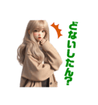 (再販)関西弁 ver. ギャルの日常♫（個別スタンプ：3）