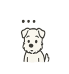 真っ白シュナの毎日スタンプ（個別スタンプ：17）