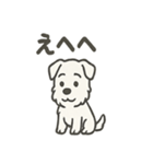 真っ白シュナの毎日スタンプ（個別スタンプ：28）