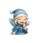 長ーく使える ほっこり秋とキラキラ冬妖精（個別スタンプ：26）
