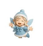 長ーく使える ほっこり秋とキラキラ冬妖精（個別スタンプ：32）