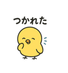 丸ひよこ。かわいい。よく使う（個別スタンプ：12）