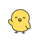 丸ひよこ。かわいい。よく使う（個別スタンプ：15）