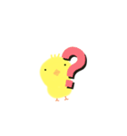 ひよこ 手書き（個別スタンプ：9）