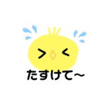 ひよこ 手書き（個別スタンプ：11）