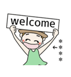おちゃめのお名前カスタム♡見やすい文字（個別スタンプ：11）