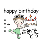 おちゃめのお名前カスタム♡見やすい文字（個別スタンプ：30）