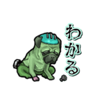 アンデッド動く⚰️フラン犬（個別スタンプ：8）