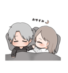かっぷる④（個別スタンプ：4）