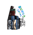リアル機関車 Big スタンプ（個別スタンプ：9）