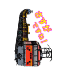 リアル機関車 Big スタンプ（個別スタンプ：10）