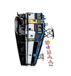 リアル機関車 Big スタンプ（個別スタンプ：14）