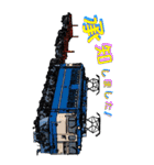 リアル機関車 Big スタンプ（個別スタンプ：18）