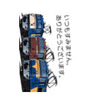 リアル機関車 Big スタンプ（個別スタンプ：35）