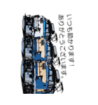 リアル機関車 Big スタンプ（個別スタンプ：38）