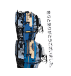 リアル機関車 Big スタンプ（個別スタンプ：40）