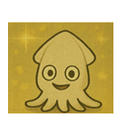 キラキラでヌルヌルなイカ@SFW（個別スタンプ：1）
