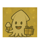 キラキラでヌルヌルなイカ@SFW（個別スタンプ：20）